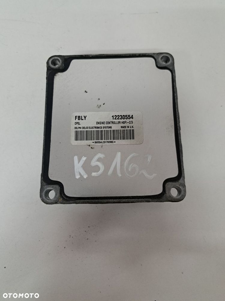 OPEL 12230554 KOMPUTER  STEROWNIK  SILNIKA - 1