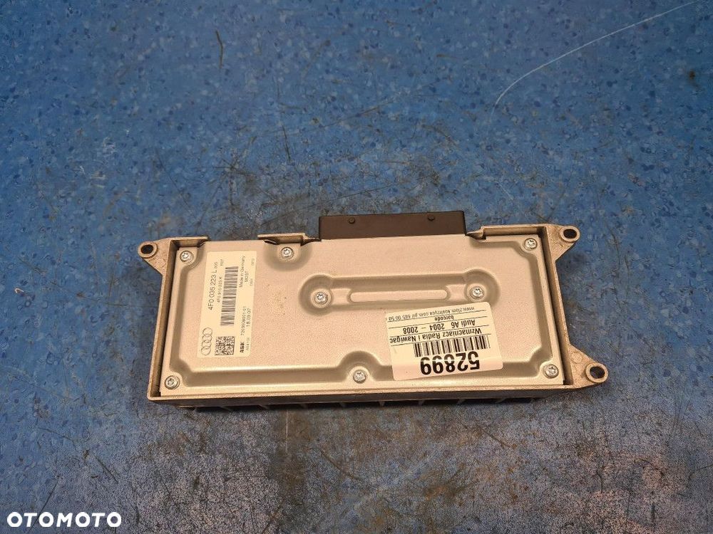 AUDI A6 C6 WZMACNIACZ RADIA I NAWIGACJI 4F0035223L - 3