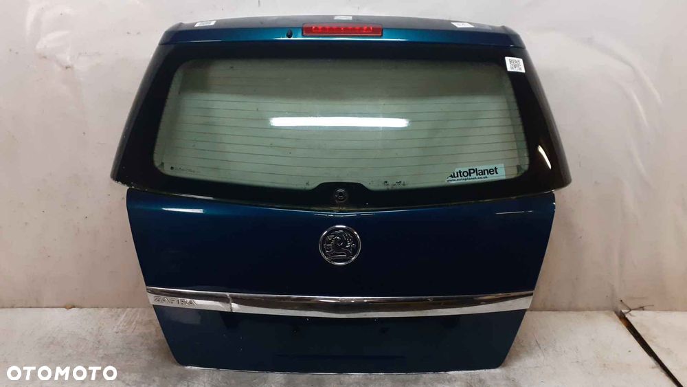 / KLAPA TYŁ TYLNA BAGAŻNIKA DO OPEL ZAFIRA B Z21U ZIELONE - 1