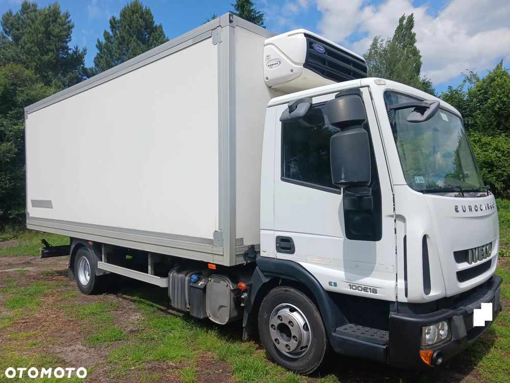 Iveco EUROCARGO 100E18 E5 2013r 277 tyś km KLIMA SALON Izoterma Chłodnia Mroźnia - 1