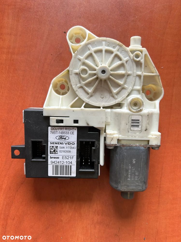 SILNICZEK SZYBY PRAWY PRZÓD FORD FOCUS MK2 7M5T-14B533-CE - 1