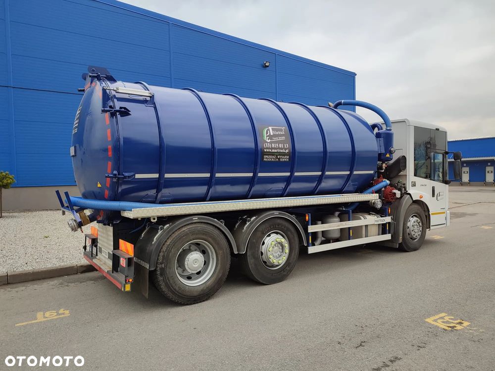 Mercedes-Benz Econic 6x2 pojazd asenizacyjny, NOWA beczka szambiarka, 16 000L sprzedaż wynajem, serwis, gwarancja - 12