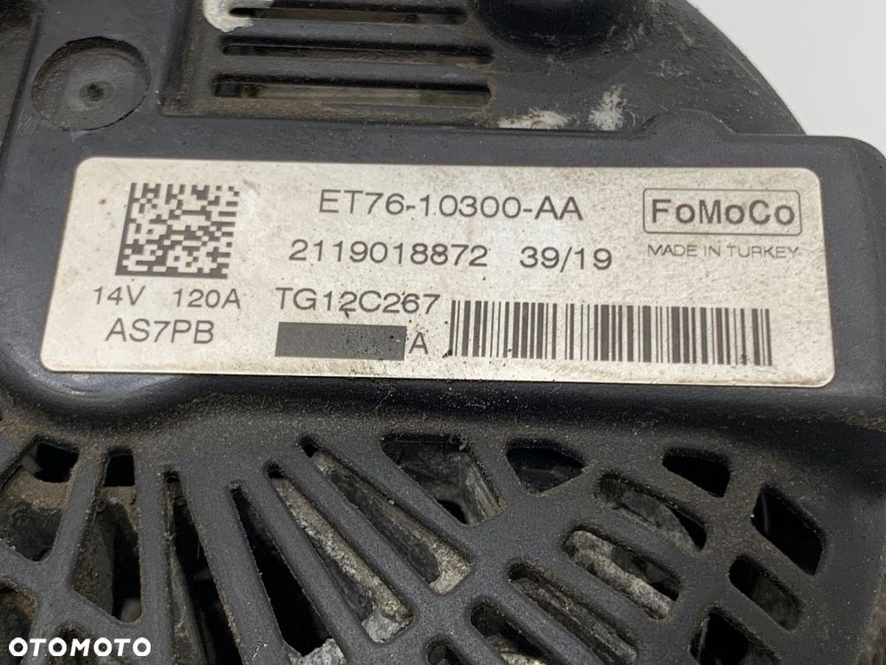 ALTERNATOR  FORD TOURNEO COURIER B460 nadwozie wielkoprzestrzenne (MPV) 2014 - 2022 1.5 TDCi 55 kW - 4