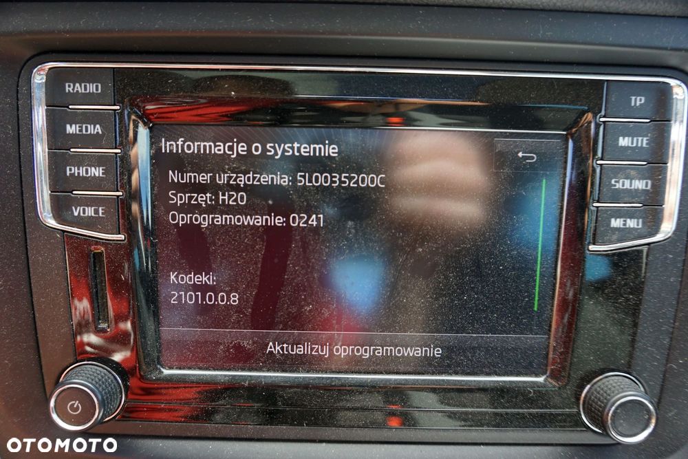 RADIO FABRYCZNE CD YETI LIFT 5L0035200C MIB2 SKODA 2012-2017 - 3