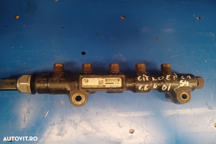 Rampa injectoare 9654592680 1.6 HDI MX1253 Citroen C1 1 [2005 - 2008] - 1