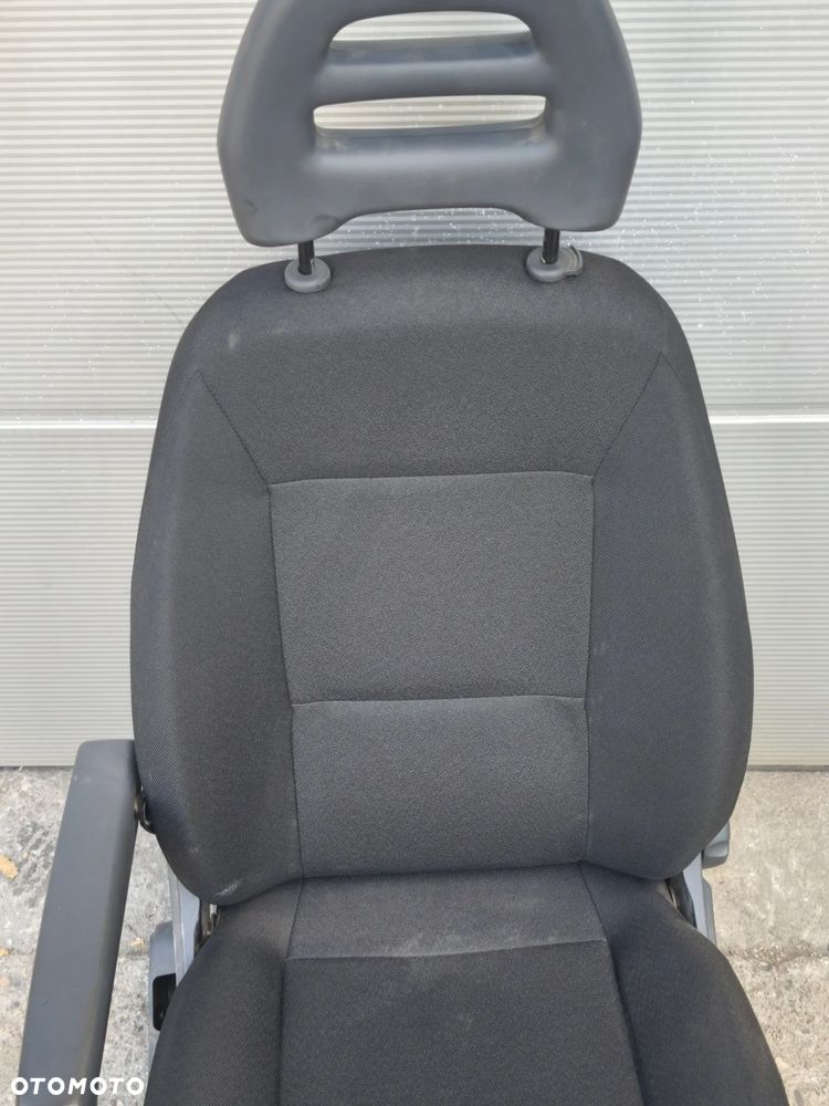 Fotel kierowcy lewy Fiat Ducato III Jumper Boxer Lift czarny - 5