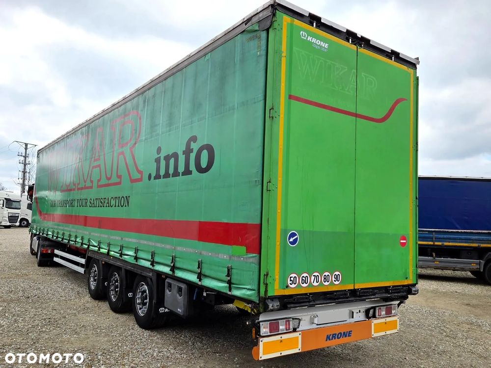 Krone SD / MEGA / ZSUWANY DACH / PODNOSZONA OŚ / SAF - 2
