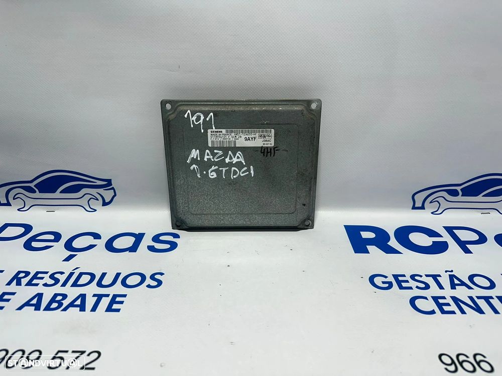 .Centralina Motor Original Siemens Ford HWDA HWDB 1.6i 16v 4M6112A650HF S118934101F 2004 - 2007 - 1