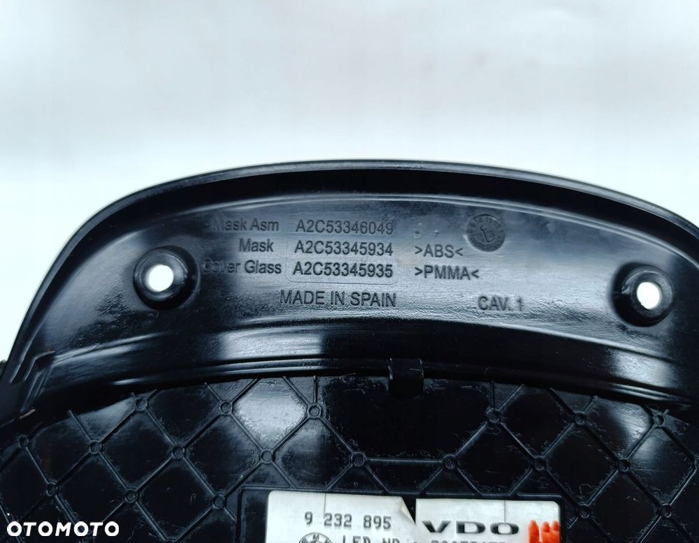 ZEGARY LICZNIK BMW F30 2.0 9232895 - 2