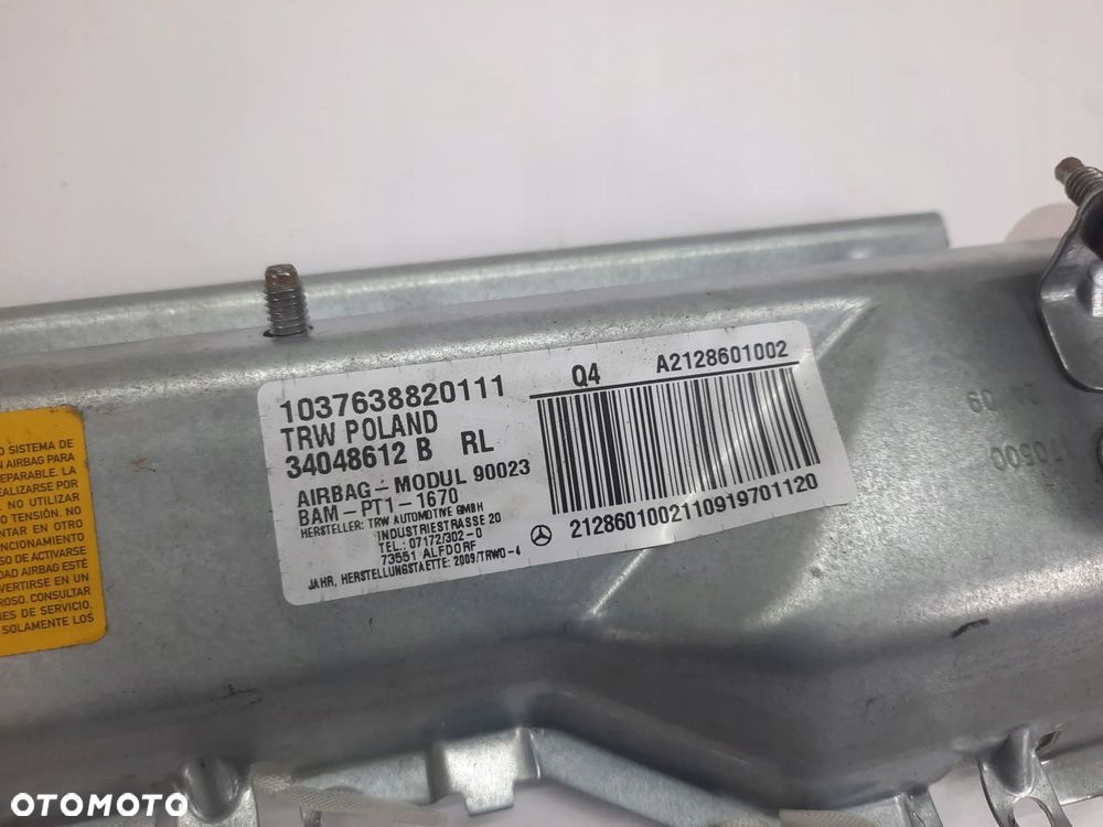 PODUSZKA KOLANOWA MERCEDES E W212 A2128601002 - 4