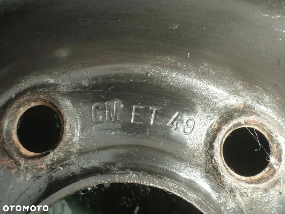 felga opel zafira vectra corsa combo astra G 5x110 15 et49 jak nowe - 4