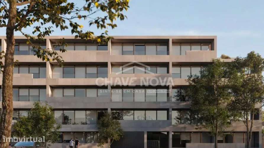 Apartamento T1 com varanda e garagem, num empreendimento residencial - Grande imagem: 5/5