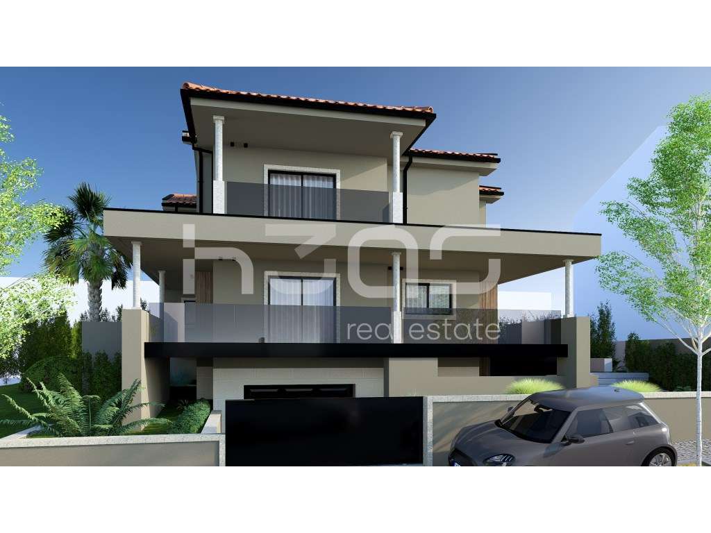 Moradia T4 com Projeto Contemporâneo, Jardim e Piscina | Guimarães - Grande imagem: 5/48