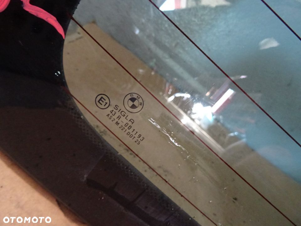 SZYBA KLAPY TYŁ BMW E39 KOMBI 95-00 NR62 - 8