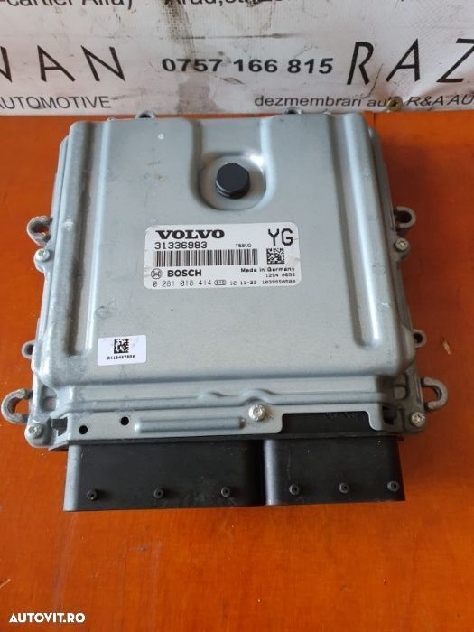 Calculator motor ecu Volvo xc60 2.4 diesel euro 5 d5 automat garantie - 1