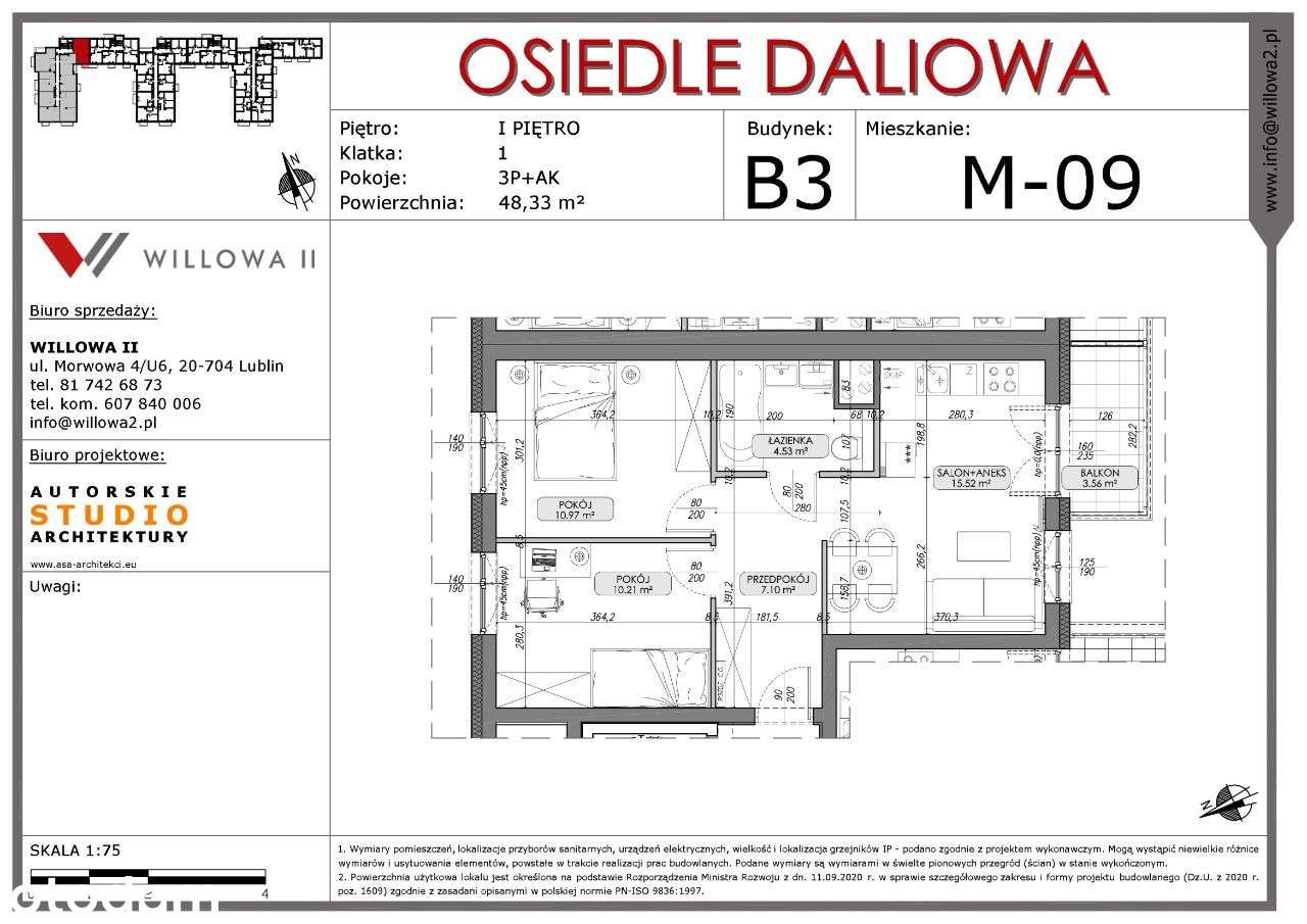 Osiedle Daliowa II - 3P+AK