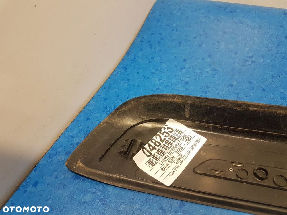 BMW 6 E63  LISTWA OZDOBNA PROGU PRAWA 7896636 - 12