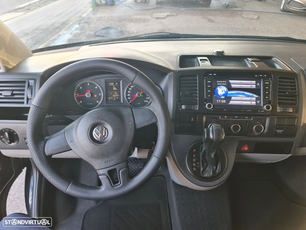 VW TRANSPORTER 2.0 TDI 140 CV DSG | 6 LUGARES | AC | GPS - 14