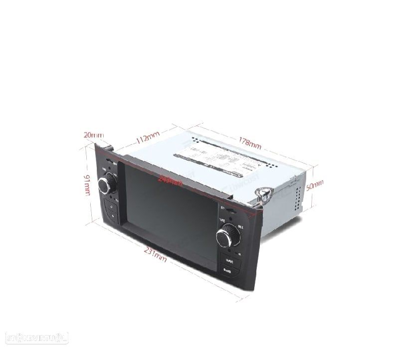 AUTO RÁDIO GPS ANDROID 13 PARA FIAT GRANDE PUNTO LINEA - 5