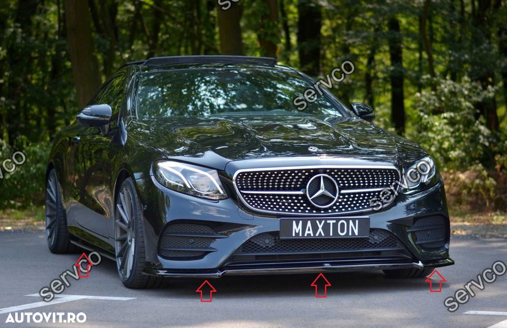 Body kit tuning Mercedes E Class W213 Coupe Amg-Line 2017- v2 - Maxton - 1