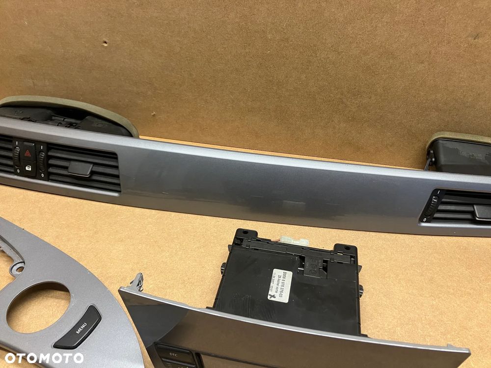 DEKORY LISTWY OZDOBNE BMW E60 E61 LIFT LCI SREBRNE - 6