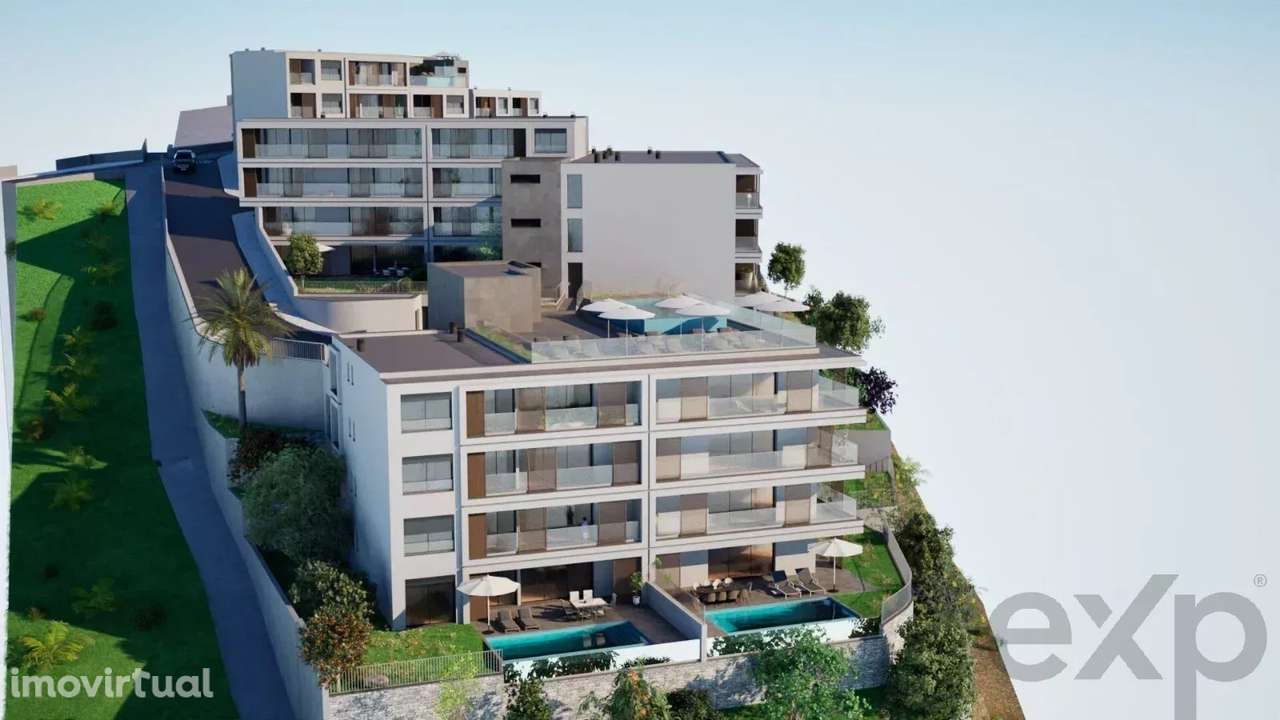 Apartamento Moderno com Vista Deslumbrante em Câmara de Lobos - Grande imagem: 5/28