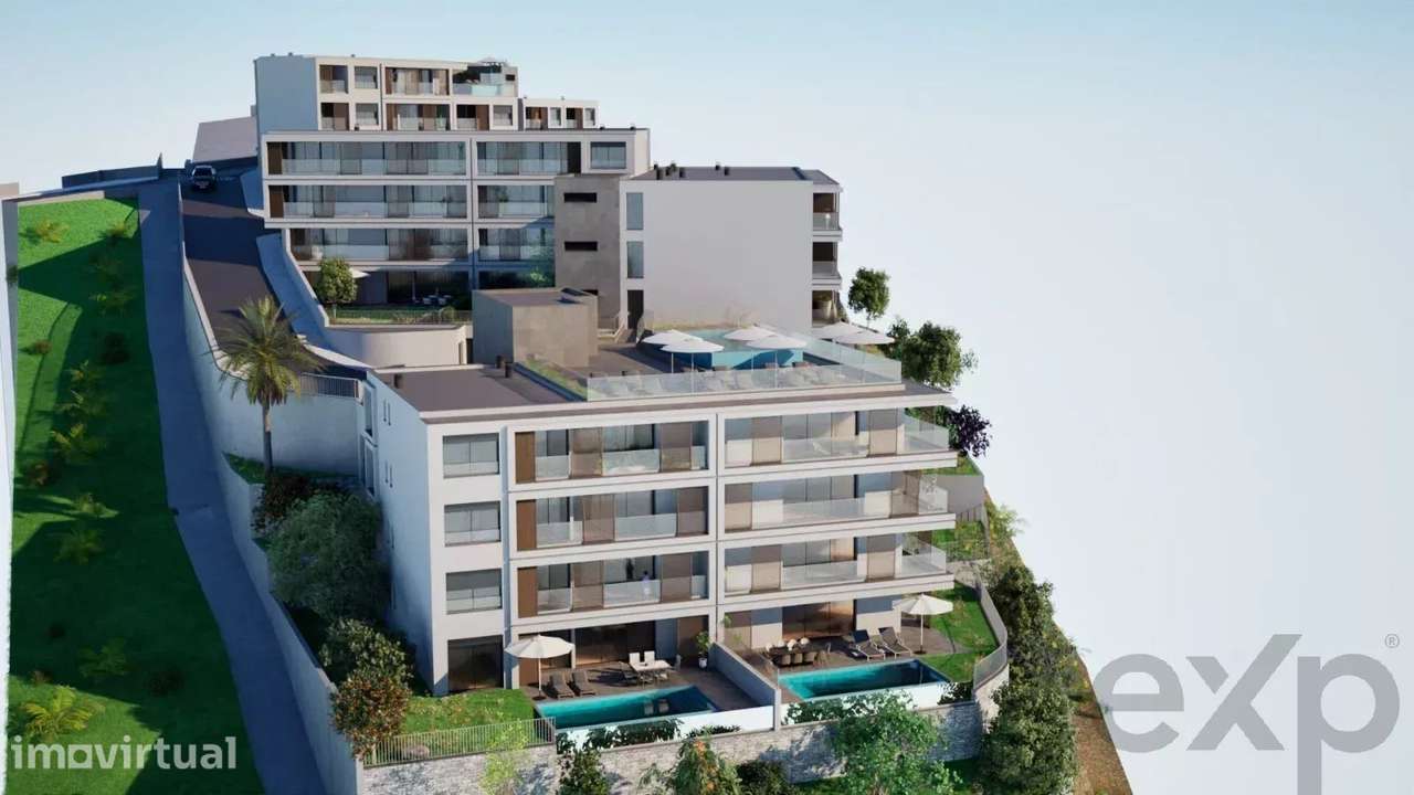 Apartamento Moderno com Vista Deslumbrante em Câmara de Lobos - Grande imagem: 4/28