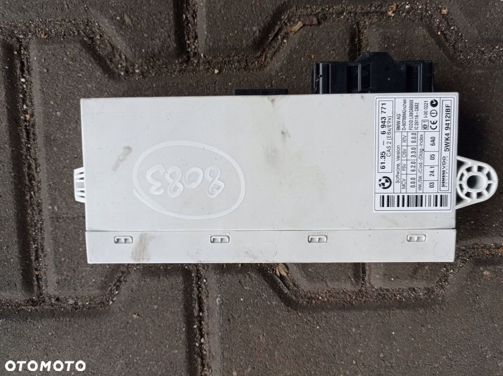 BMW E90 MODUŁ STEROWNIKA CAS 6943771 - 1
