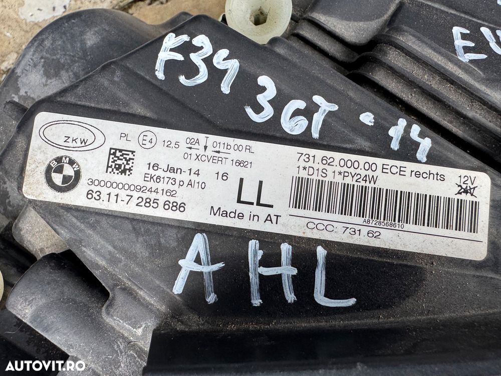 Far xenon adaptiv bmw seria 3 GT F34 - 2