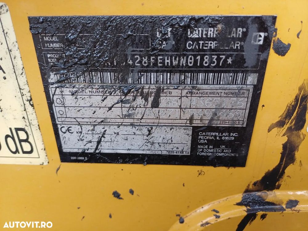 Caterpillar CAT 428 F2 Buldoexcavator - 6