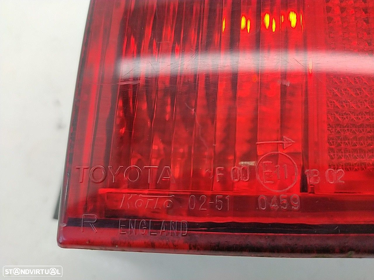 Farolim Tras Direito Painel Stop Toyota Corolla (_E12_) - 4