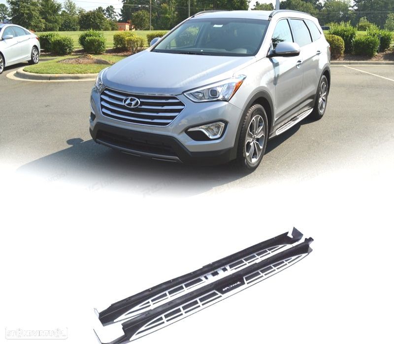 ESTRIBOS LATERAIS HYUNDAI SANTA FE IX45 13- - 1