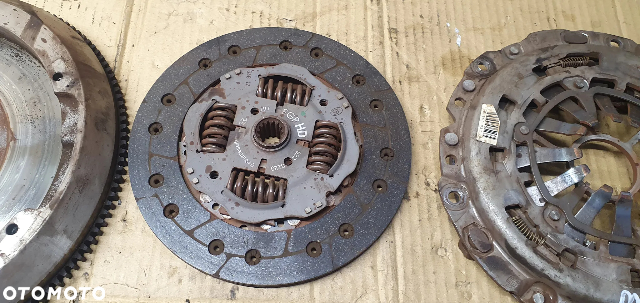 Sprzęgło tarcza docisk koło LUK Opel Meriva A 1.6 16V 90400169 9223223 - 4