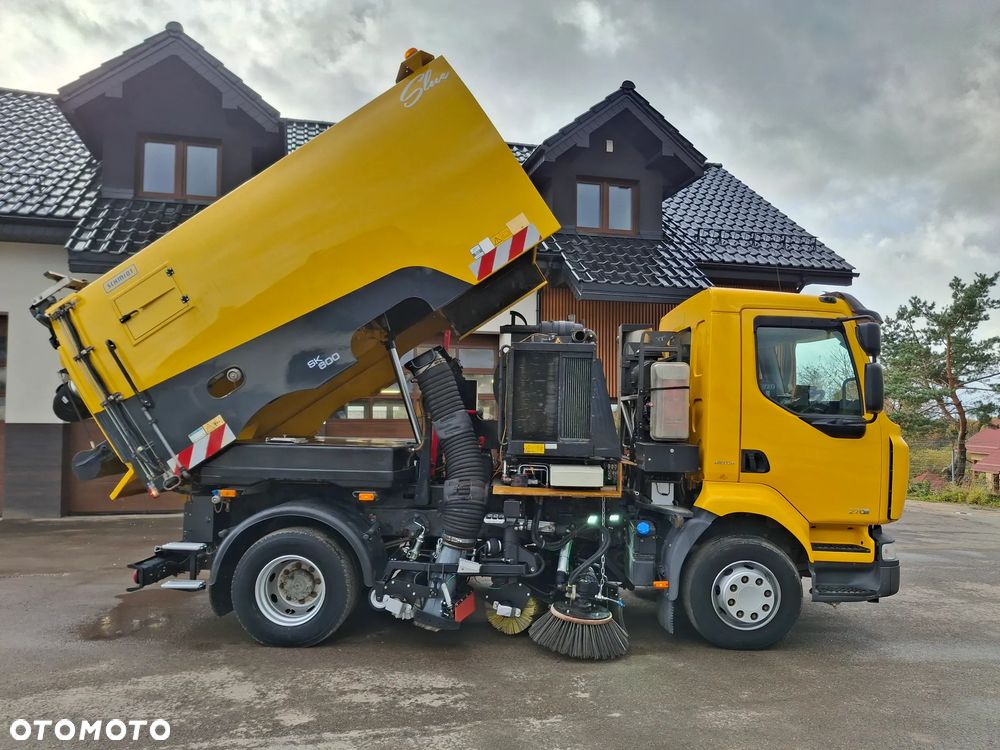 Renault Midlum 270 DXI Zamiatarka Schmidt Dodatkowy Silnik W Zabudowie Szczotki L/R 2013 Rok EUnited PM10 Pojazd Specjalny - 23