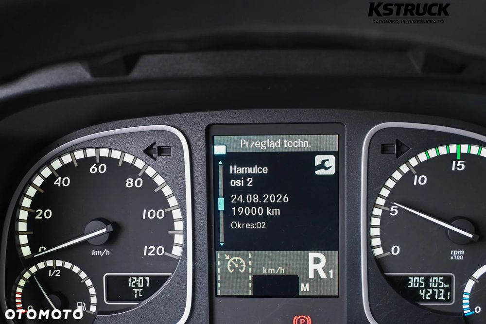 Mercedes-Benz Atego kontener 7,25 - 29