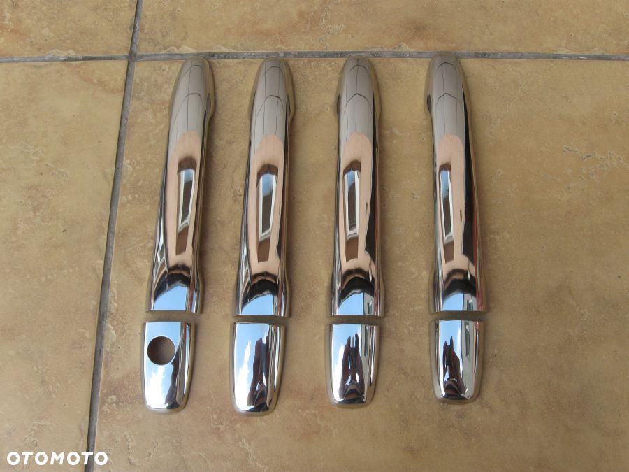 NAKŁADKI NA KLAMKI MITSUBISHI LANCER metal - 3