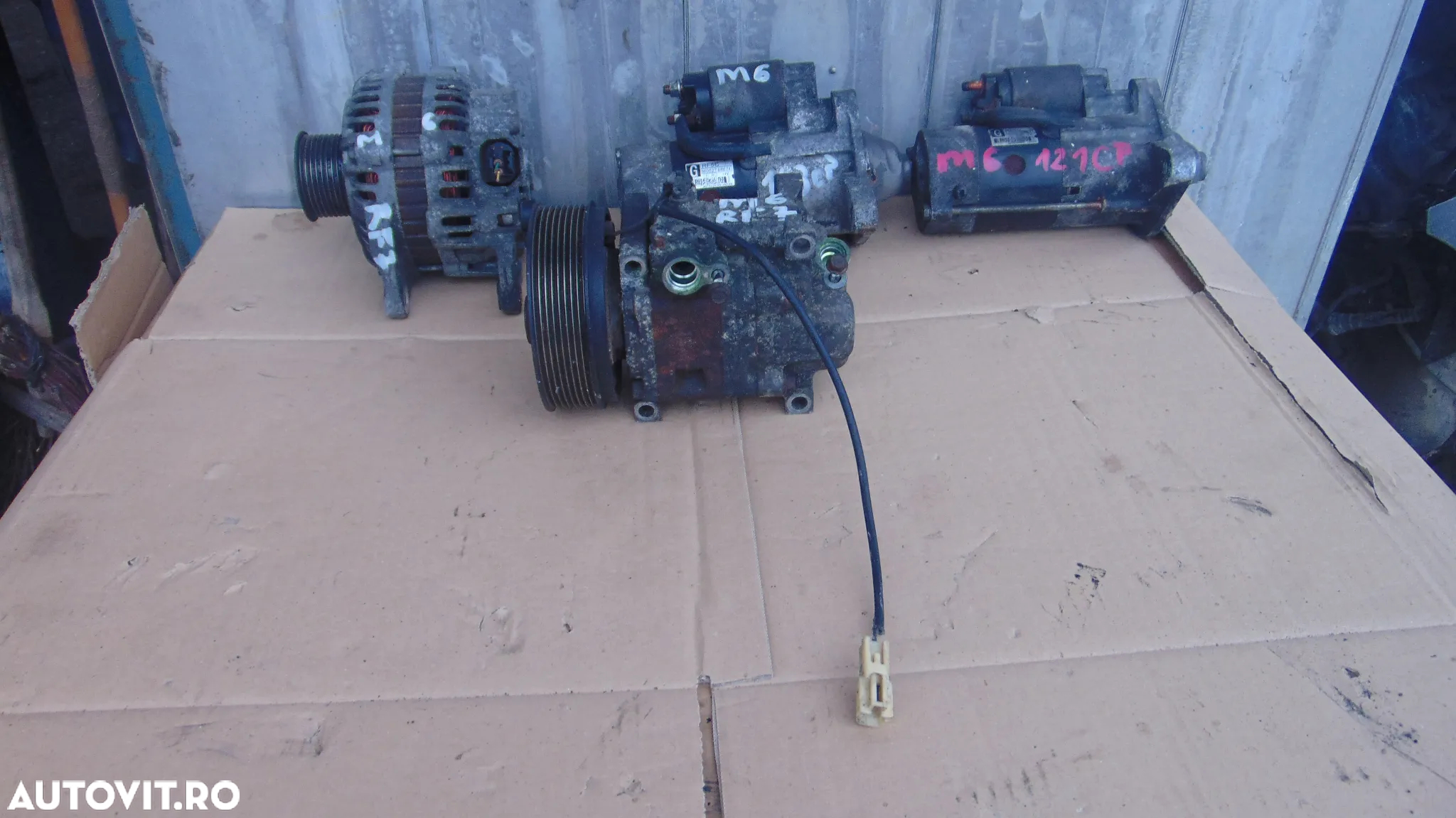 Alternator-electromotor-compresor clima mazda 6 RF7J143 cp RF5-121,136 - 6