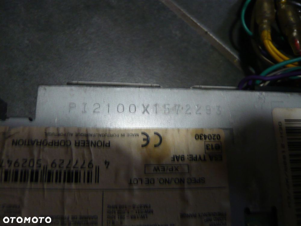 radio cd deh-2100r pioneer - 4