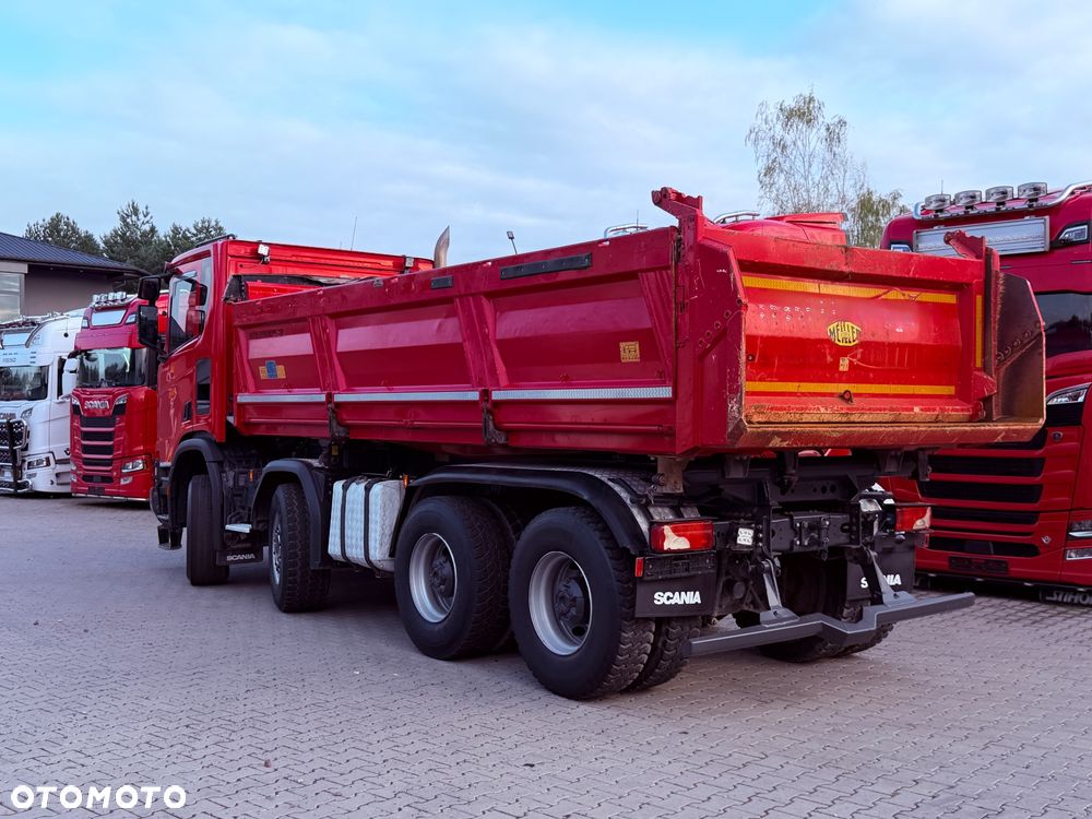 Scania Bordmatic MEILLER SCANIA R450 XT z Niemiec 8x4 wywrotka 3 Stronna 2020 - 14