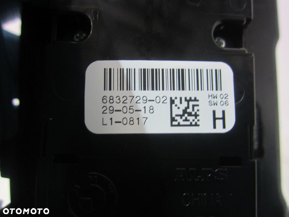 BMW X3 G01 G30 G31 PRZEŁĄCZNIK SZYB PANEL STEROWANIA 61316832729 5A5AAA3 - 9