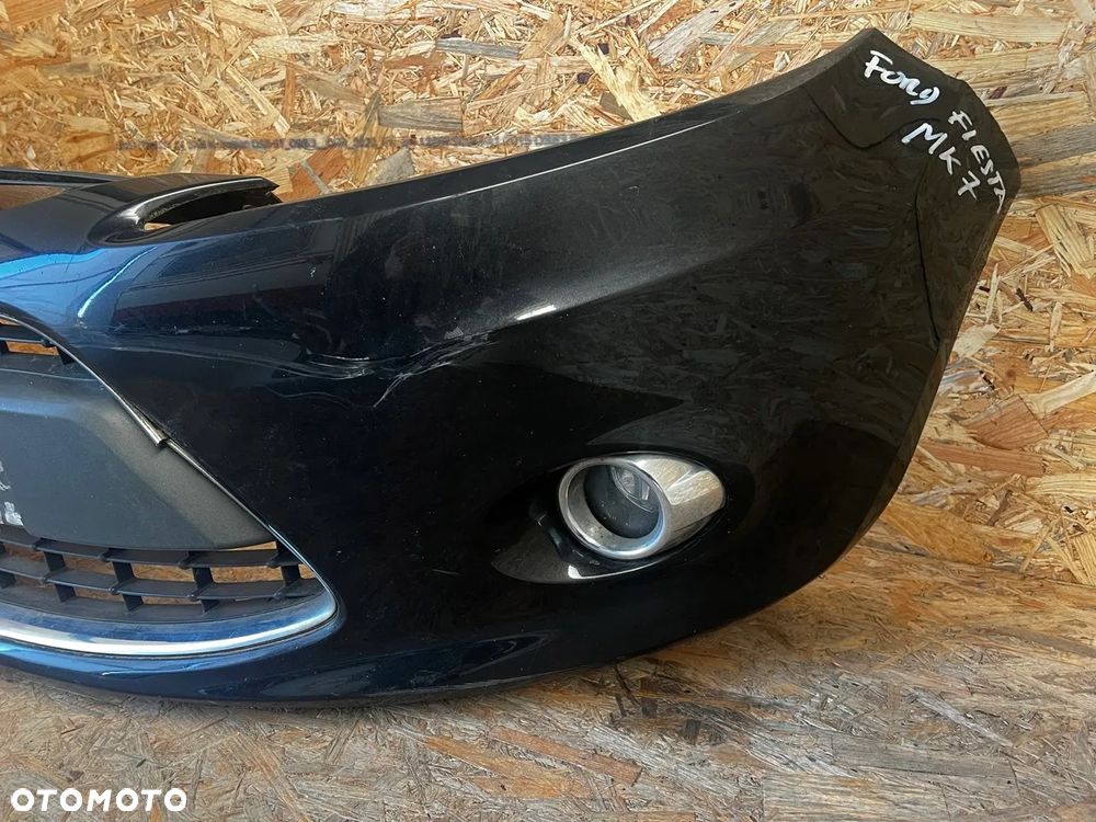 ZDERZAK PRZÓD przedni FORD FIESTA MK7 VII czarny - 5