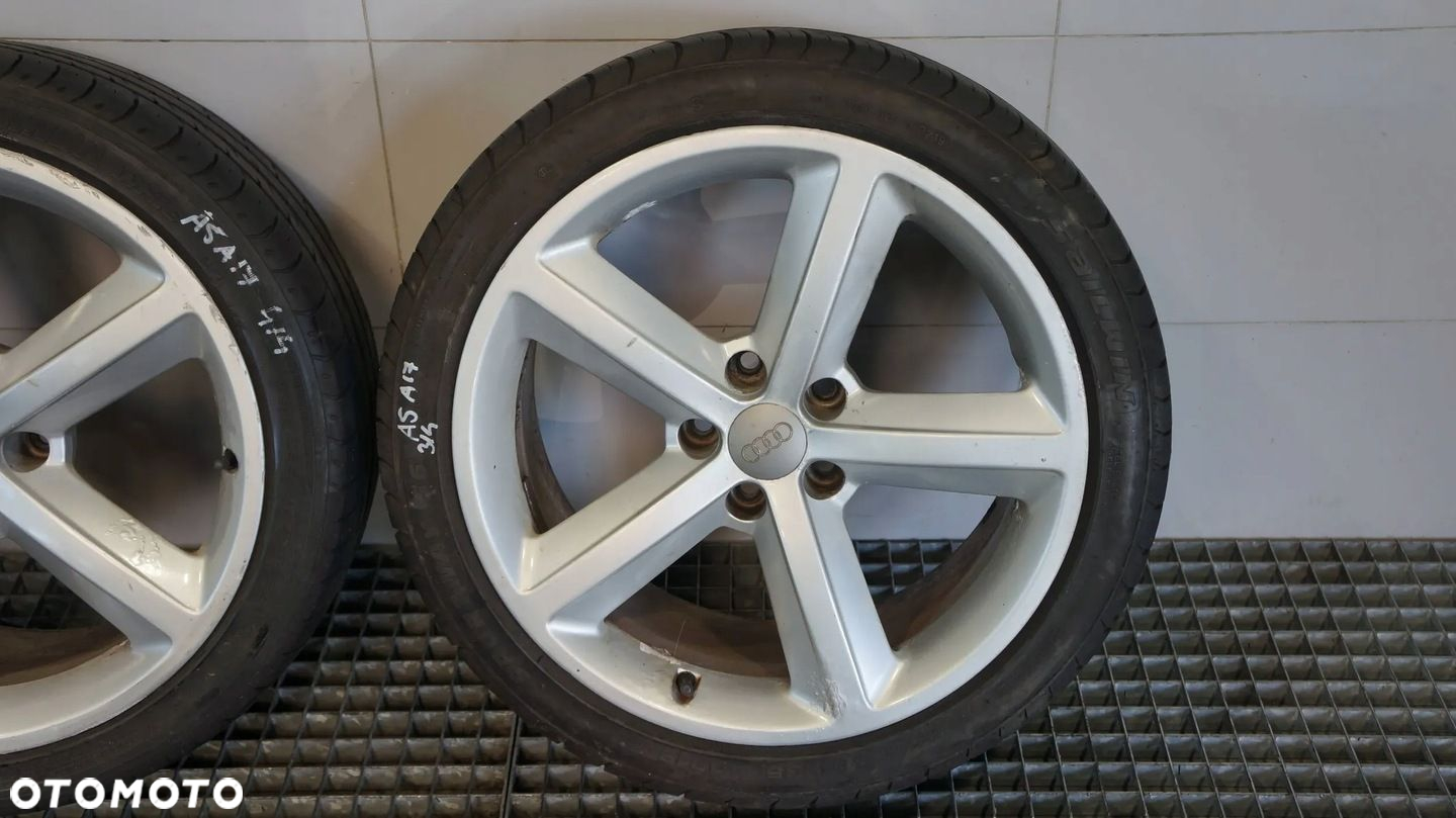 ALUFELGI FELGI ALUMINIOWE KOŁA 5X112 R18 AUDI A5 8T A4 B8 R18 - 9