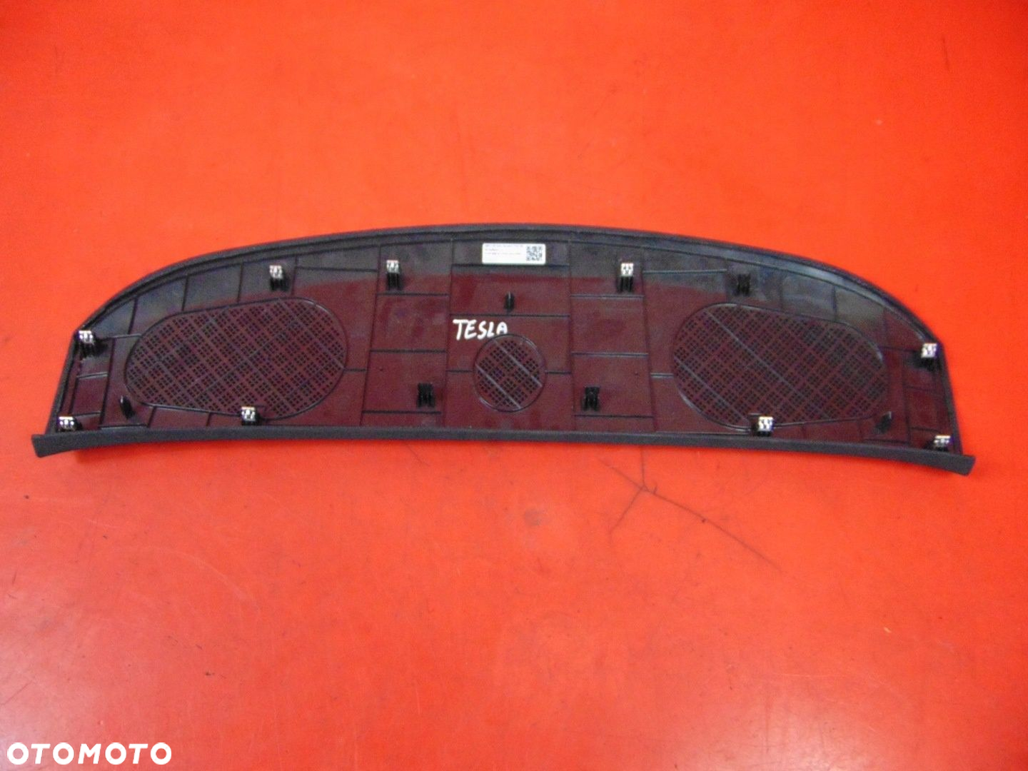 TESLA X PANEL MASKOWNICA GŁOŚNIKÓW PÓŁKA BAGAŻNIKA TYŁ - 6