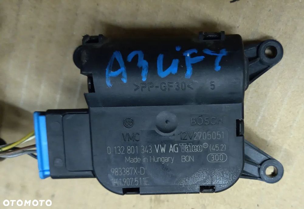 Seat Altea Audi A3 VW Golf silniczek sterownik nawiewu 1K1907511 E B D G - 7