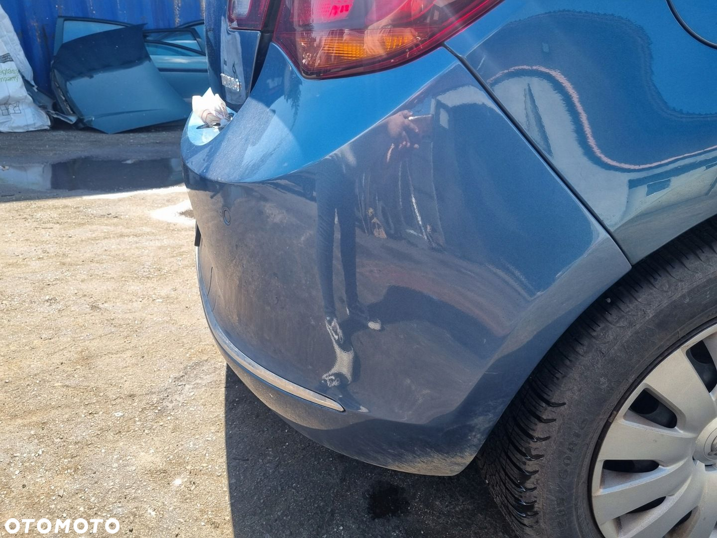 OPEL ASTRA IV J 09-15 2014 r. Z22S 5D HB KOMPLETNY ZDERZAK TYŁ TYLNY PDC - 8