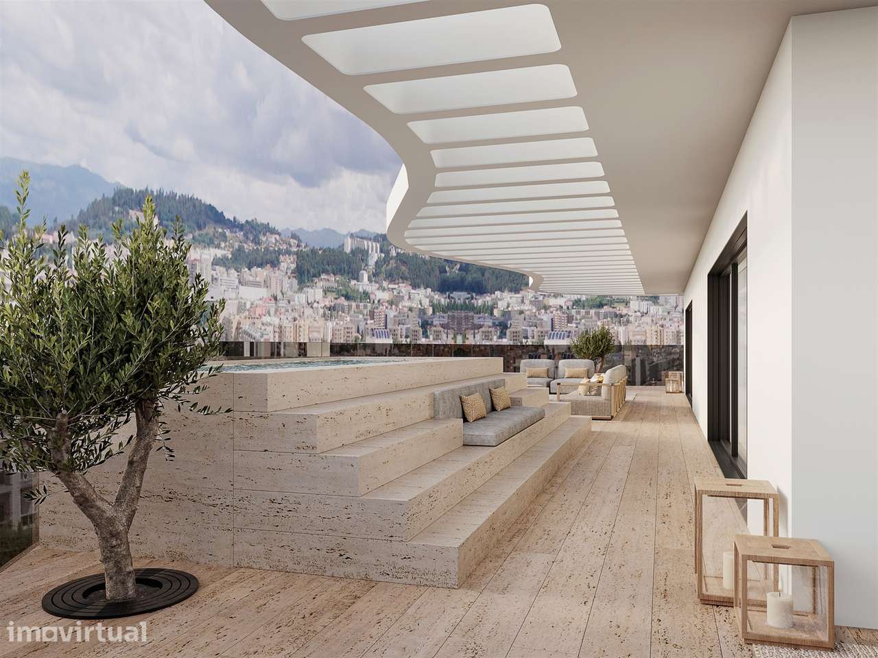 Penthouse T4 de Luxo para venda em Fraião, Braga - Grande imagem: 2/37