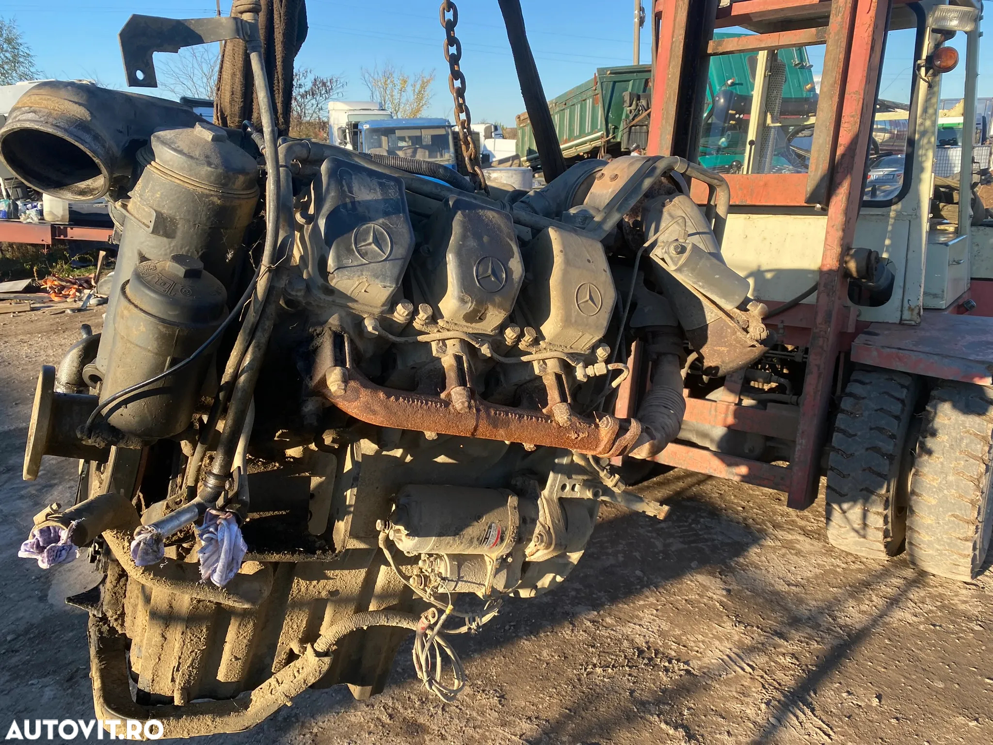 Motor Mercedes Actros / Axor din dezmembrari V6 , V8 , 6 Linie - 2