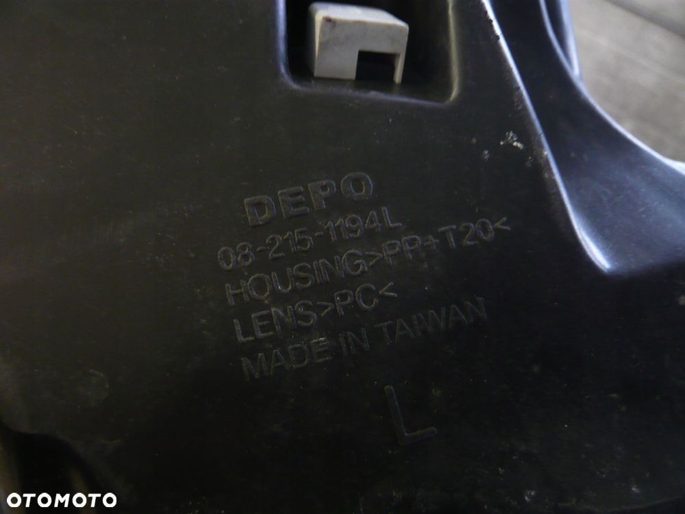 reflektor lampa lewa przód 08-215-1194l nissan micra k12 - 2