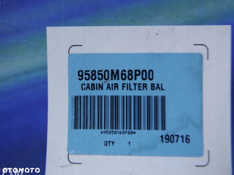 FILTR KABINOWY ORYGINAŁ BALENO SWIFT SX4 BRZ GT86 - 3