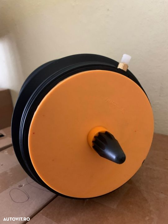 Perna aer telescop mercedes e class s class w211 w221 cls w219 vw phaeton touareg cayenne panamera fata spate audi a7 a8 a6 q7 perne noi suspensie supapa aer - 20